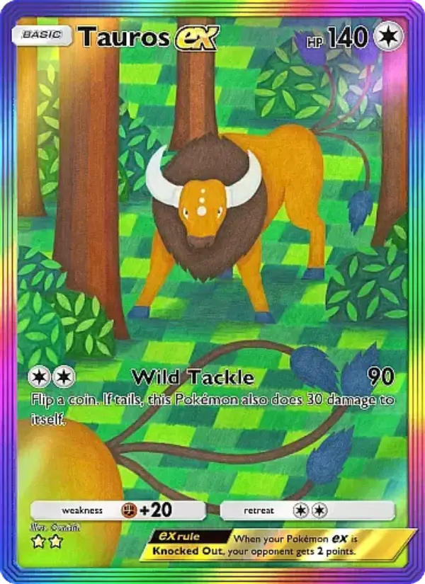 Tauros ex - Mega Rising 283/226
