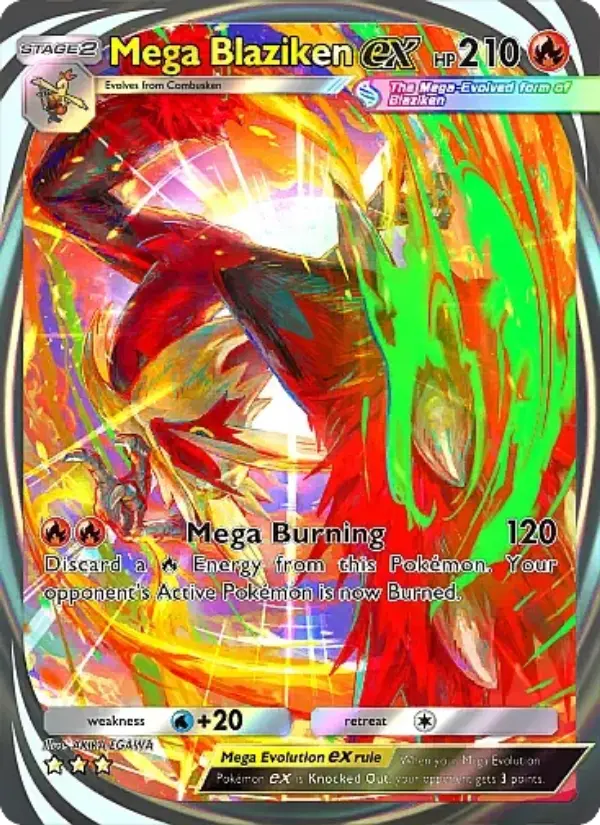 Mega Blaziken ex - Mega Rising 284/226