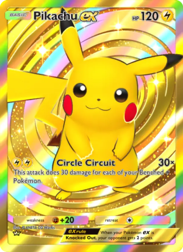 Pikachu ex - Genetic Apex 285/226