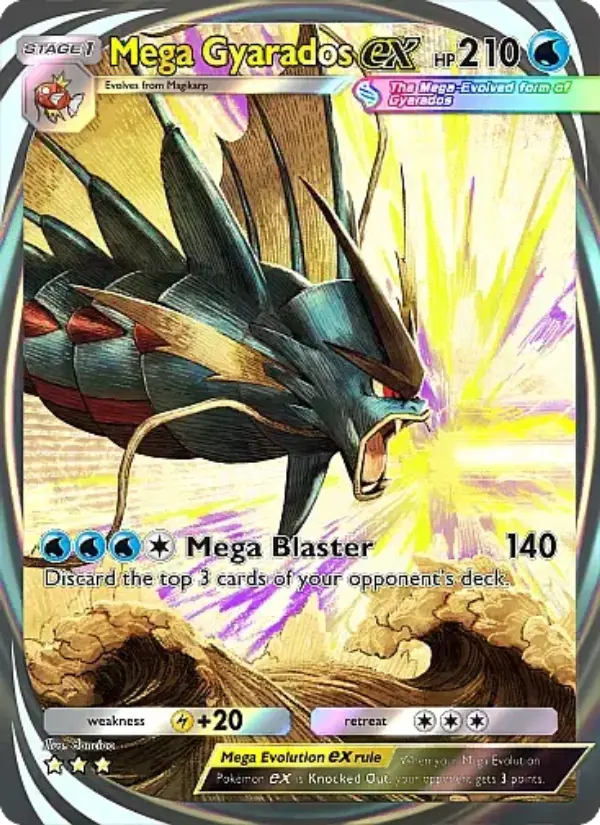 Mega Gyarados ex - Mega Rising 285/226