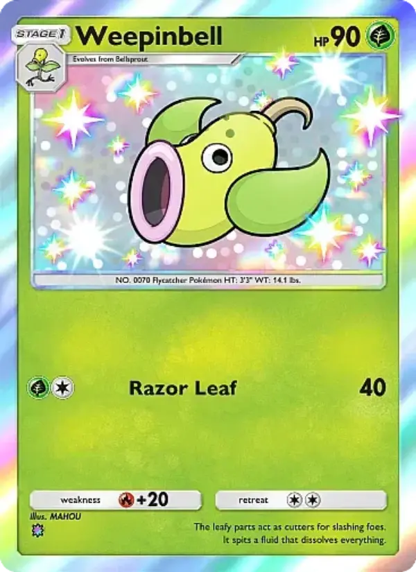 Weepinbell - Mega Rising 288/226