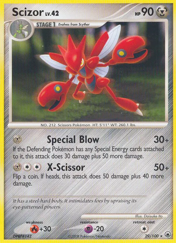 Scizor - Majestic Dawn 029/100 (Reverse Holo)
