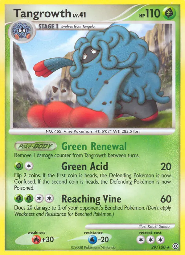 Tangrowth - Stormfront 029/100 (Reverse Holo)