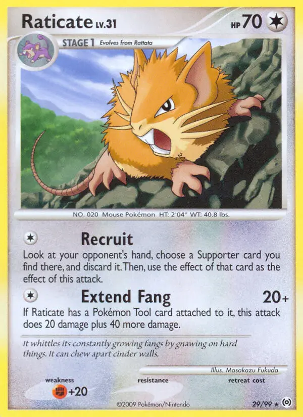 Raticate - Arceus 029/099 (Regular)