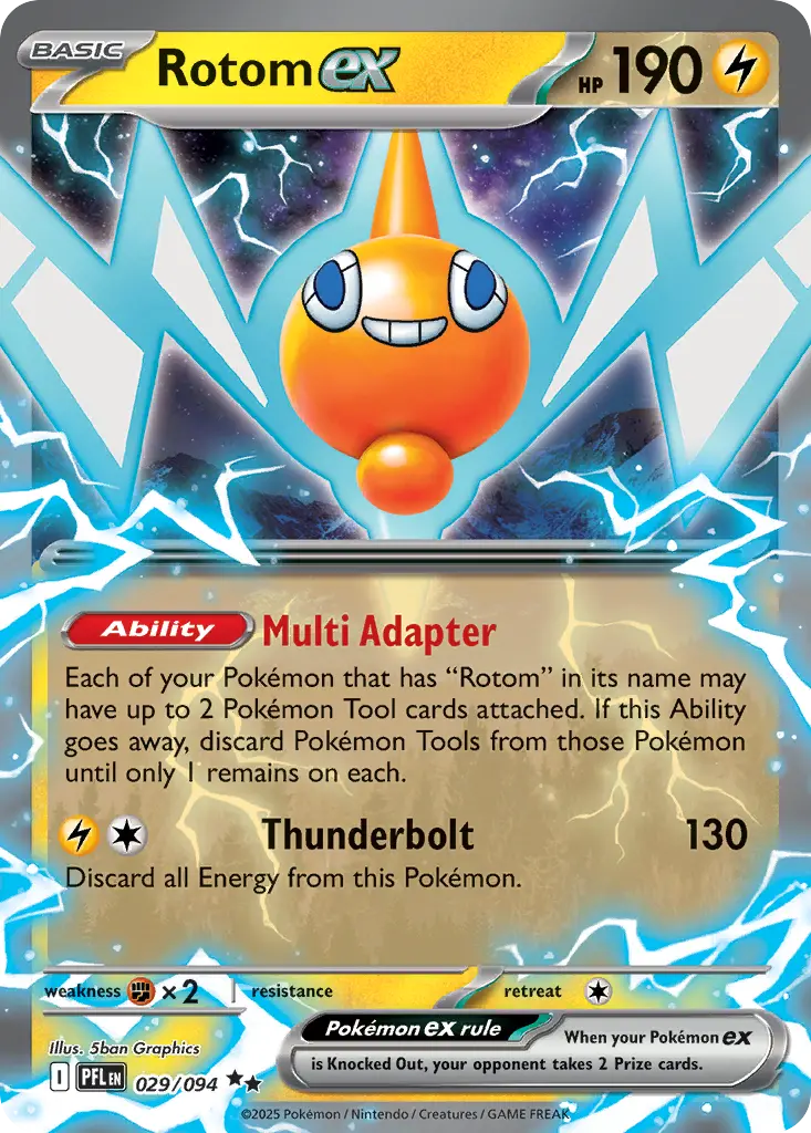 Rotom ex - Phantasmal Flames 029/094 (Holo)
