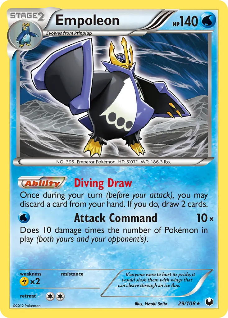 Empoleon - Dark Explorers 029/108 (Holo)
