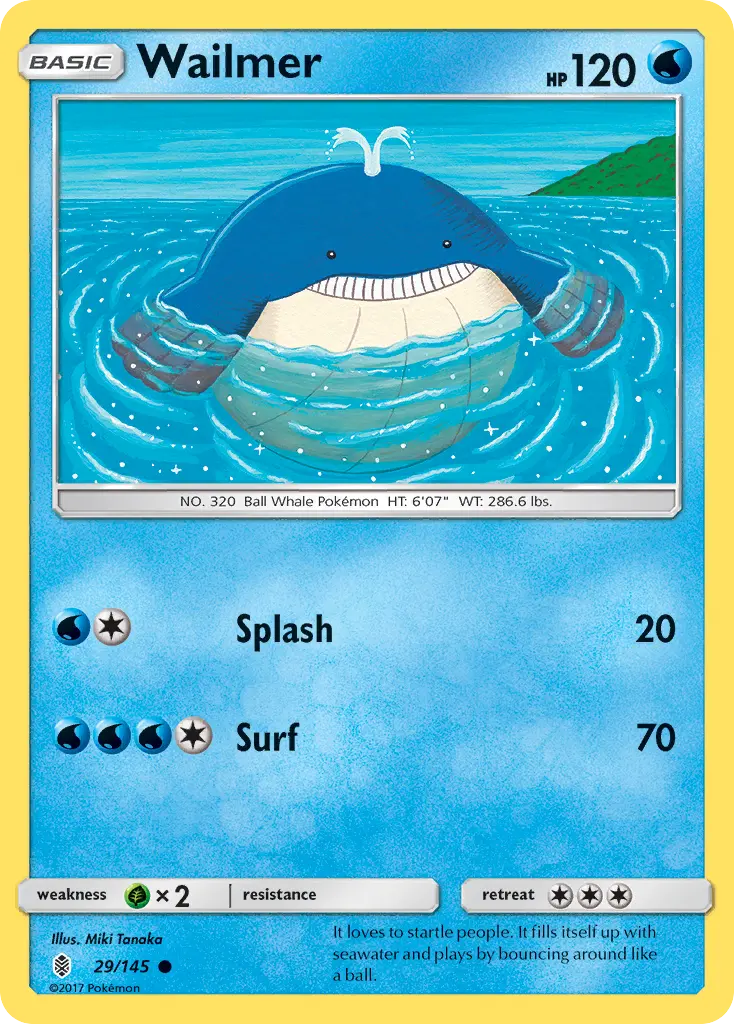 Wailmer - Guardians Rising 029/145 (Regular)