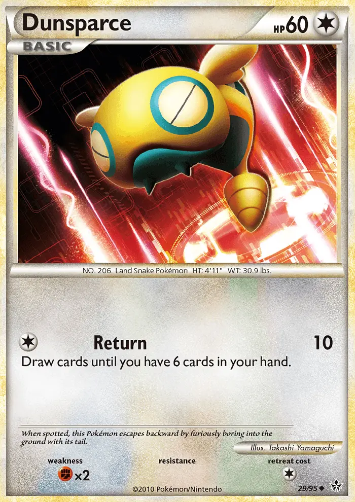 Dunsparce - Unleashed 029/095