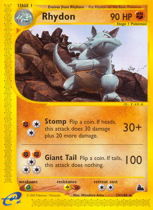 Rhydon - Skyridge 029/144 (Regular)