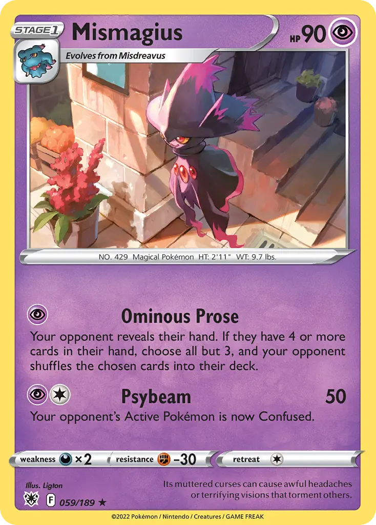 Mismagius - Trick or Trade 2022 029/030 (Holo)