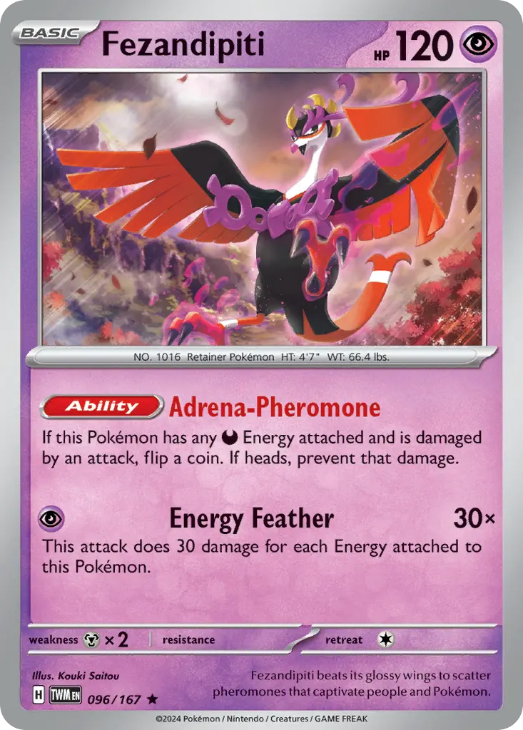 Fezandipiti - Trick or Trade 2024 029/030 (Cosmos Holo)