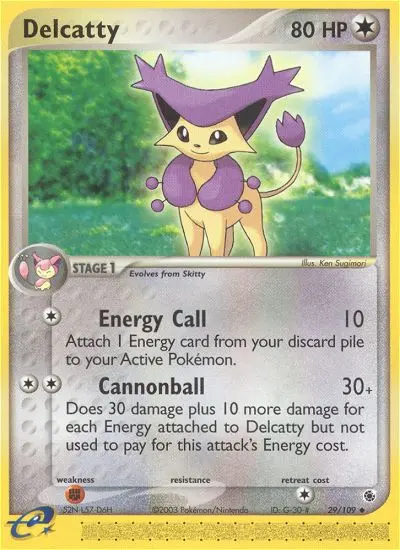 Delcatty - Ruby & Sapphire 029/109 (Regular)