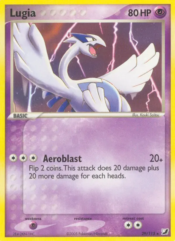 Lugia - Unseen Forces 029/115 (Regular)