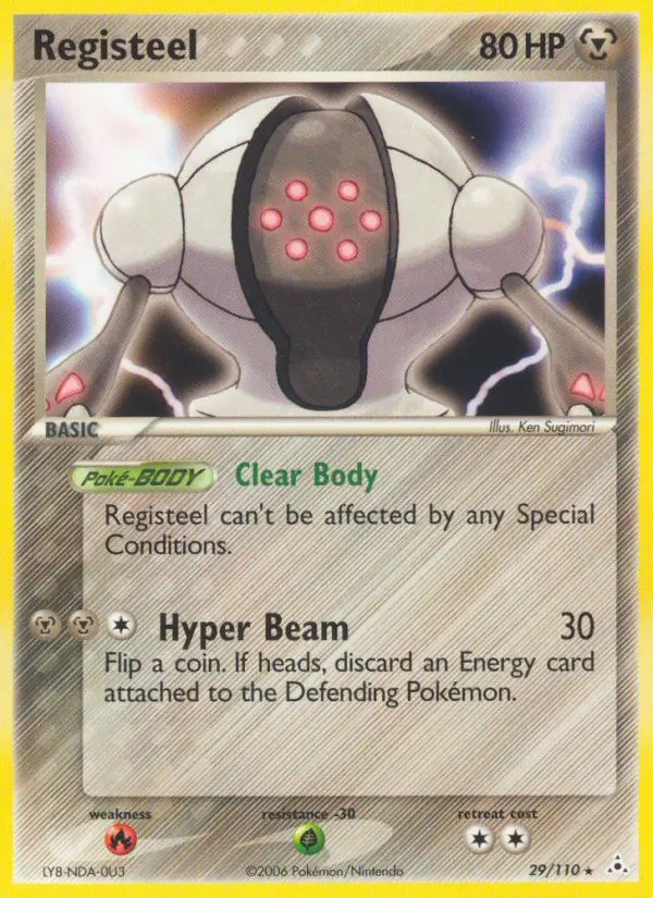 Registeel - Holon Phantoms 029/110 (Reverse Holo)