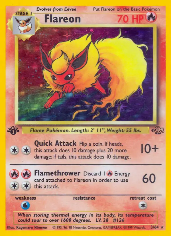 Flareon - Jungle 003/064 (Holo)