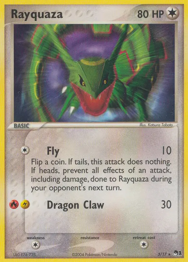Rayquaza - POP Series 1 003/017 (Cosmos Holo)