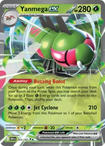 Yanmega ex - Destined Rivals 003/182 (Holo)