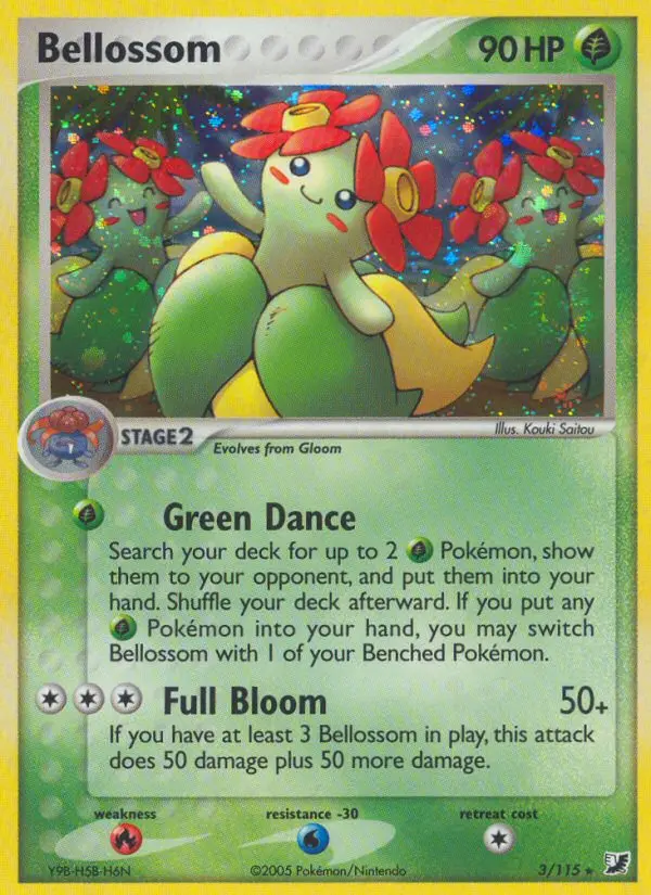 Bellossom - Unseen Forces 003/115 (Holo)