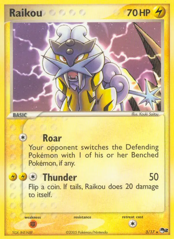 Raikou - POP Series 2 003/017 (Regular)