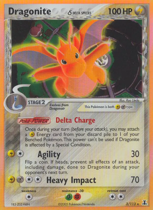 Dragonite δ - Delta Species 003/113 (Holo)