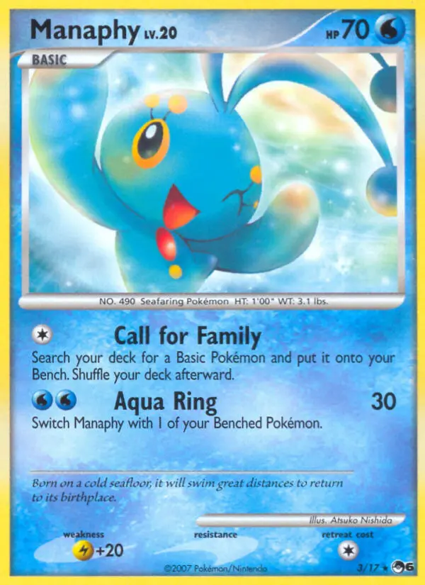 Manaphy - POP Series 6 003/017 (Regular)