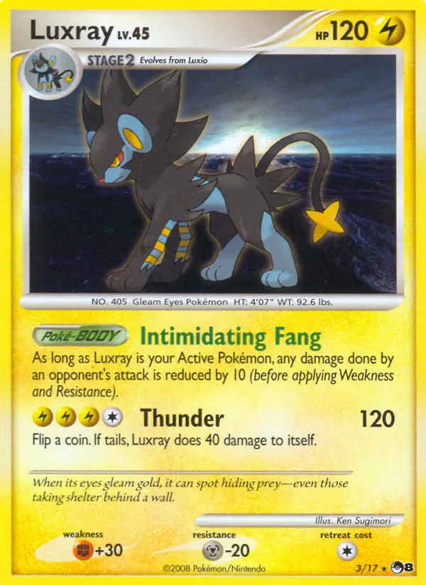Luxray - POP Series 8 003/017 (Regular)