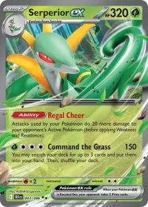 Serperior ex - Black Bolt 003/086 (Holo)
