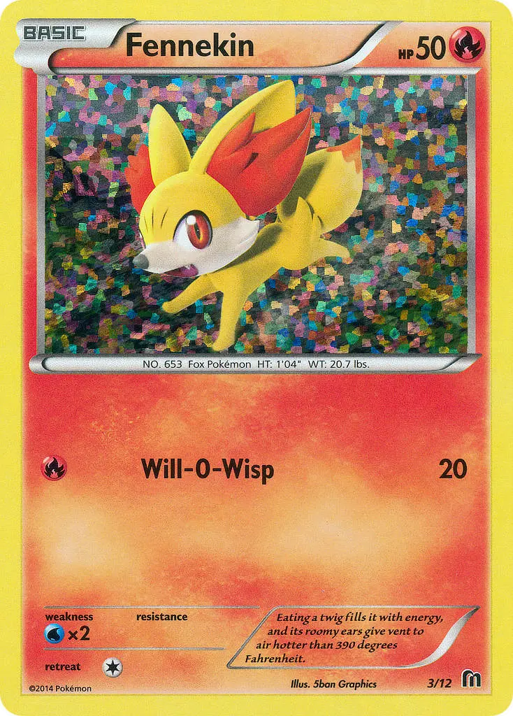 Fennekin - McDonald's Collection 2016 003/012 (Holo)