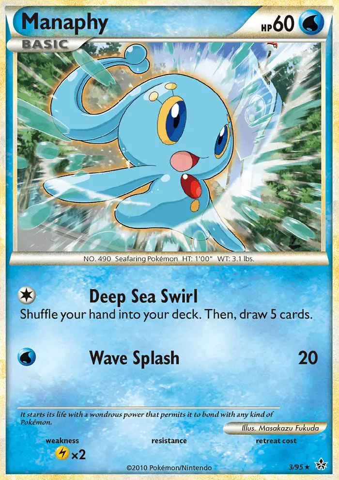 Manaphy - Unleashed 003/095