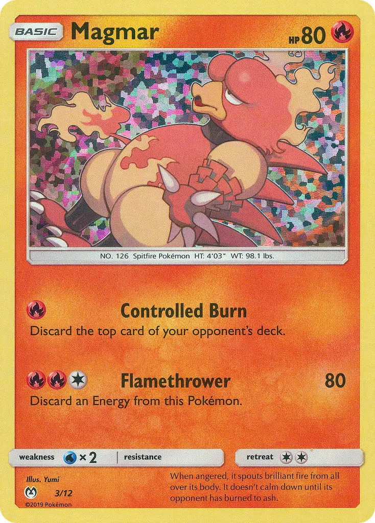Magmar - McDonald's Collection 2019 003/012 (Holo)
