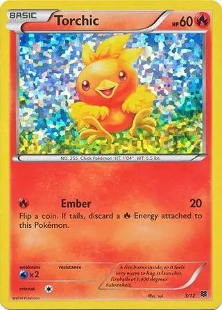 Torchic - McDonald's Collection 2015 003/012 (Holo)