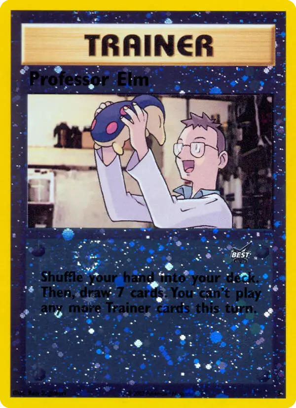 Professor Elm - Best of Game 003/009 (Holo)