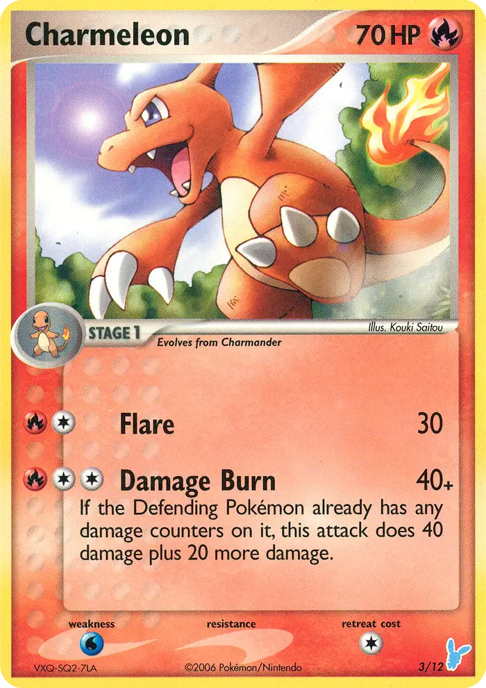 Charmeleon - EX Trainer Kit 2 Minun 003/012 (Regular)