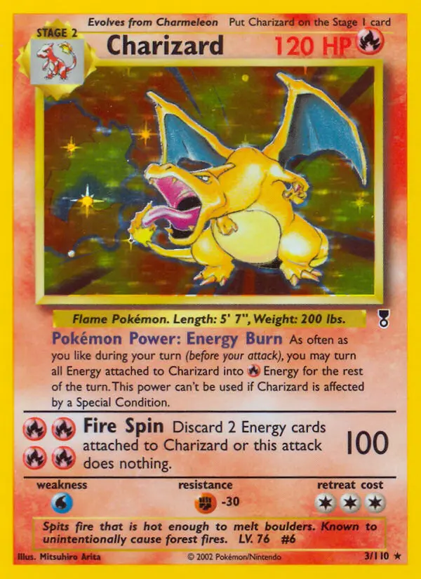 Charizard - Legendary Collection 003/110 (Reverse Holo)