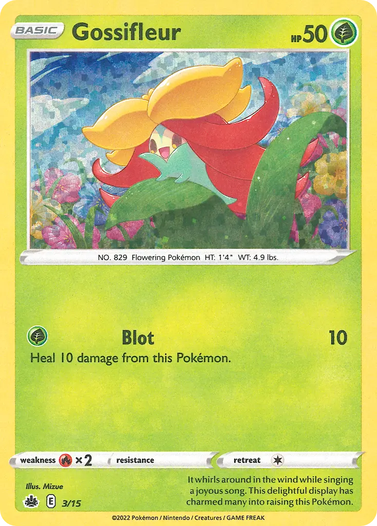Gossifleur - McDonald's Collection 2022 003/015 (Holo)