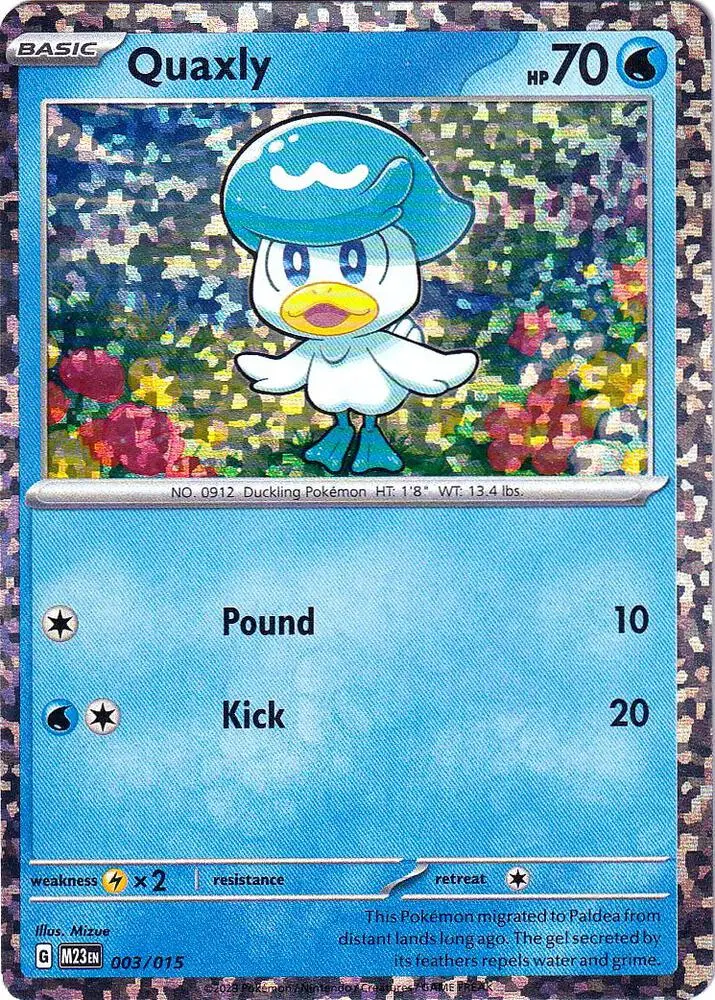 Quaxly - McDonald's Collection 2023 003/015 (Holo)