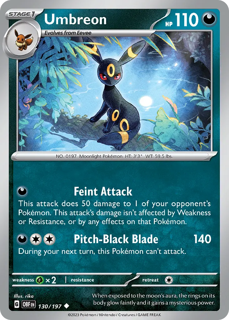 Umbreon - Trick or Trade 2024 003/030 (Regular)