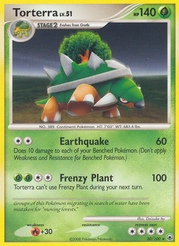 Torterra - Majestic Dawn 030/100 (Regular)