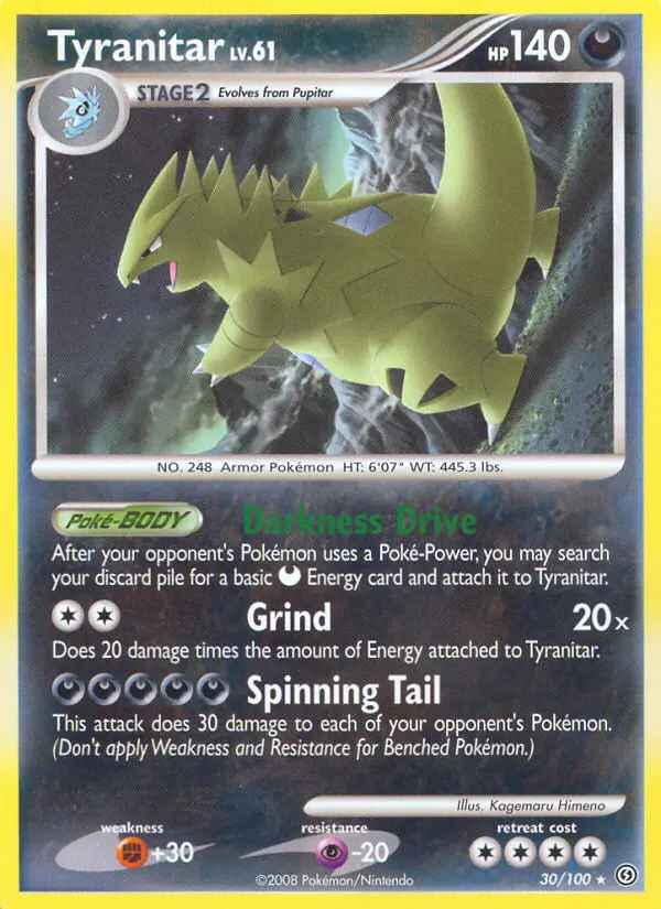 Tyranitar - Stormfront 030/100 (Regular)