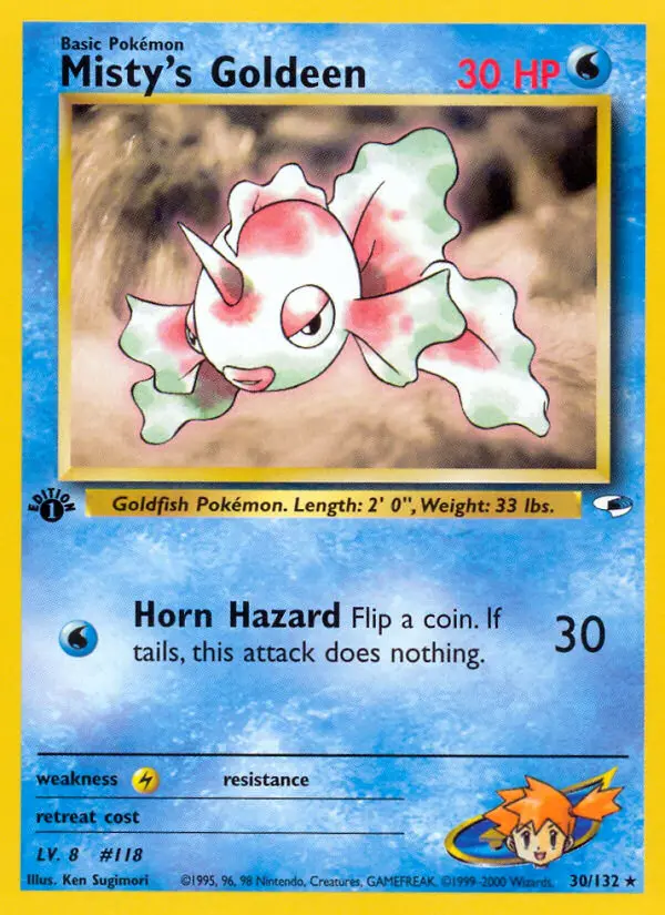 Misty's Goldeen - Gym Heroes 030/132 (Regular)