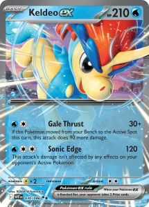 Keldeo ex - White Flare 030/086 (Holo)