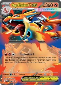Mega Charizard Y ex - Mega Evolution Promos MEP 030 (Holo)