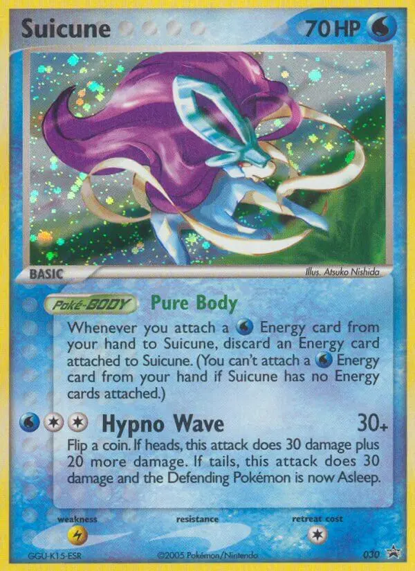 Suicune - Nintendo Black Star Promos 030/040 (Regular)