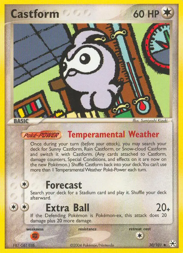 Castform - Hidden Legends 030/101 (Regular)