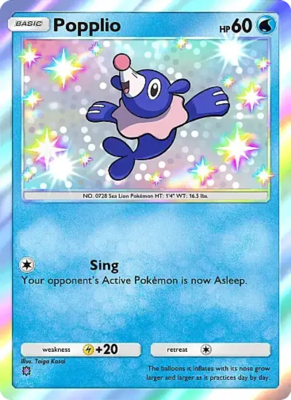 Popplio - Mega Rising 300/226
