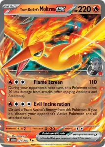 Team Rocket's Moltres ex - Destined Rivals 031/182 (Holo)