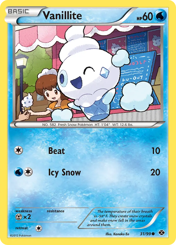Vanillite - Next Destinies 031/099 (Regular)