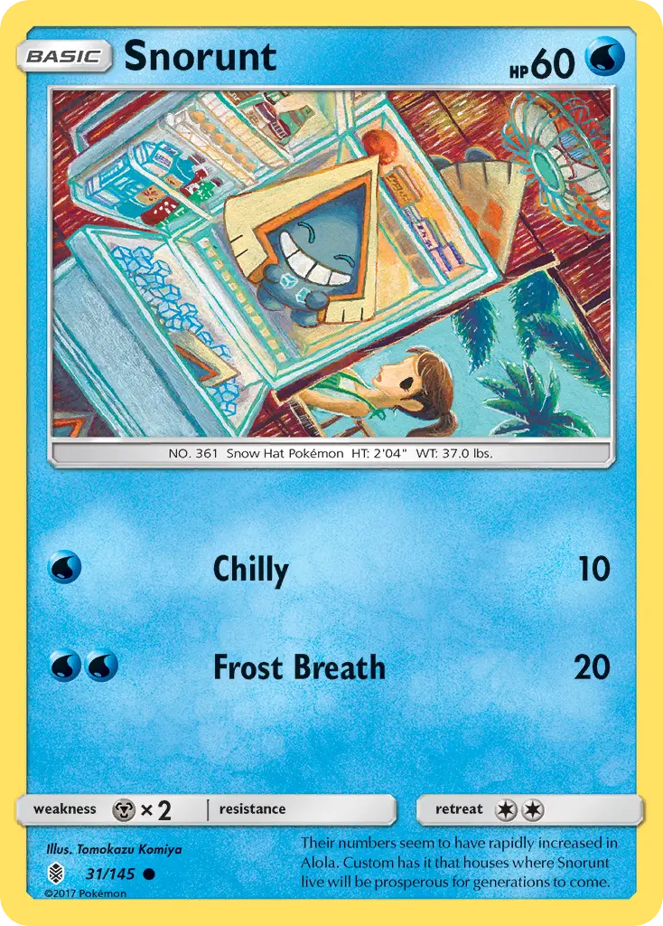Snorunt - Guardians Rising 031/145 (Regular)