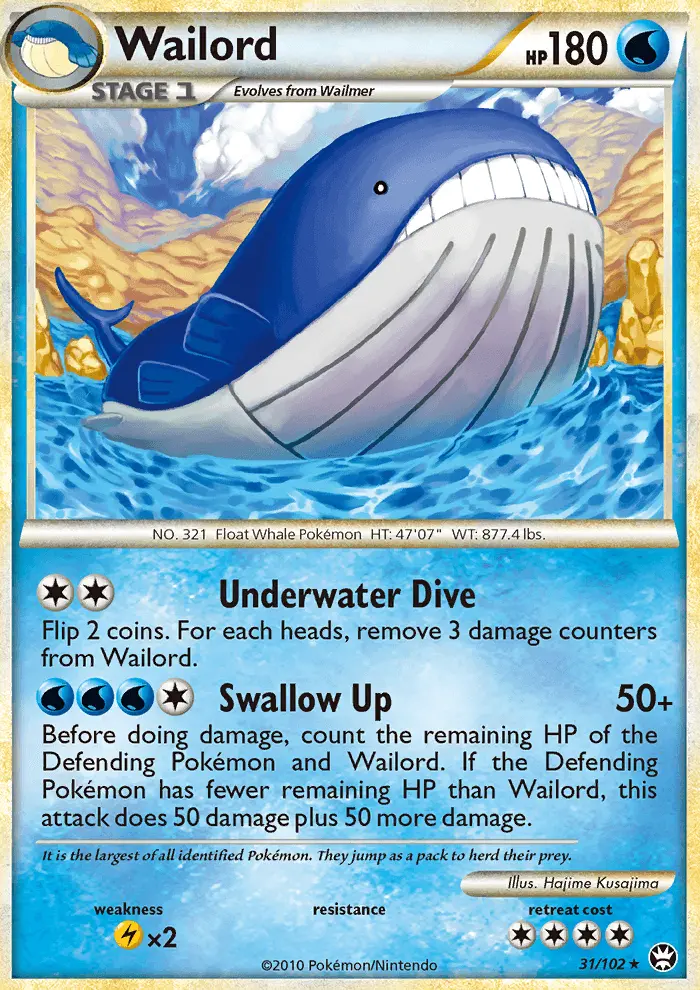 Wailord - Triumphant 031/102