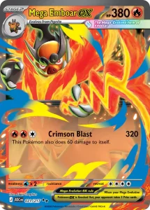 Mega Emboar ex - Ascended Heroes 031/217 (Double Rare)